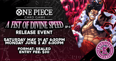 One Piece - A Fist of Divine Speed - Prerelease Tournament | Monday, June 2 At 6:30PM